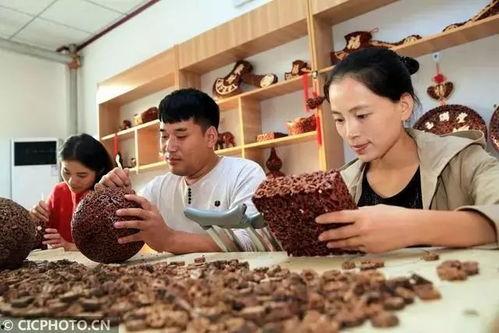 山核桃工艺品制作视频