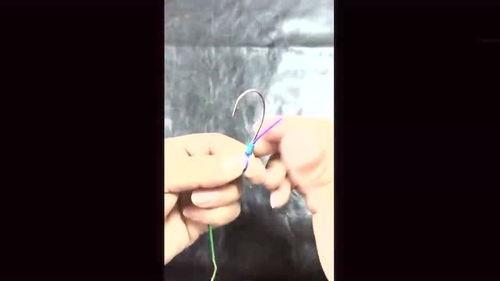 怎样绑串钩视频教程